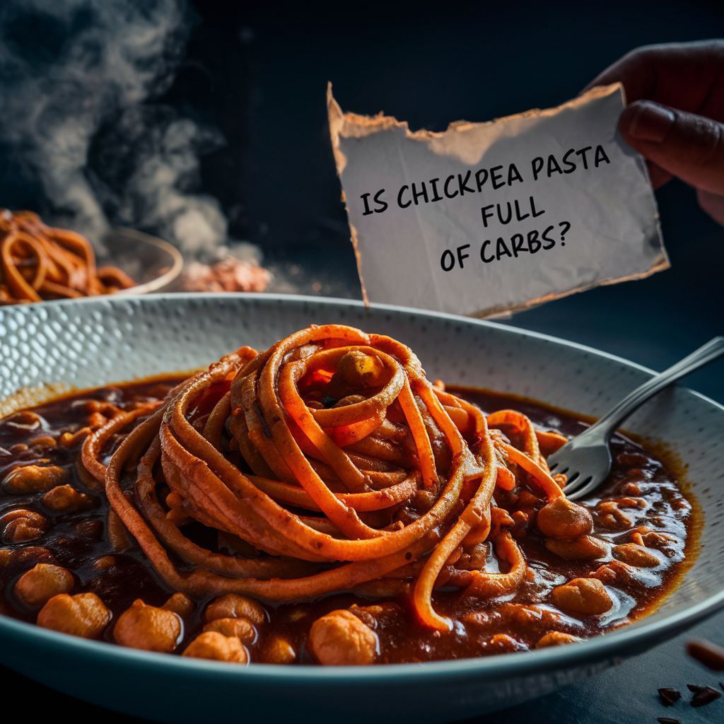 Is chickpea pasta full of carbs?