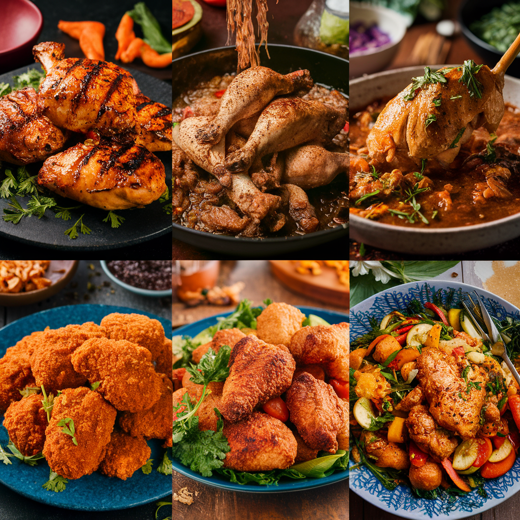 Different ways to cook chicken