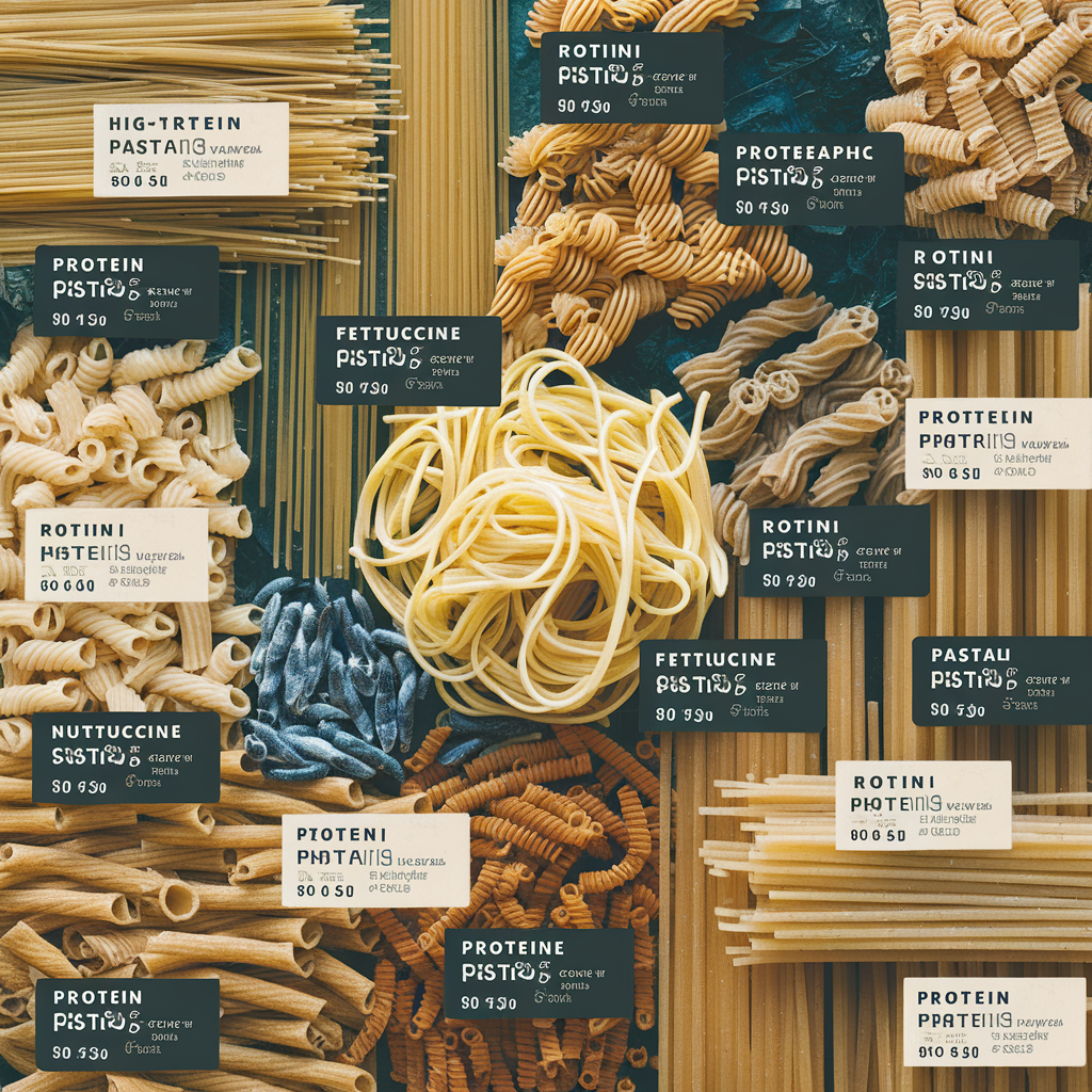 Which pasta is high in protein?