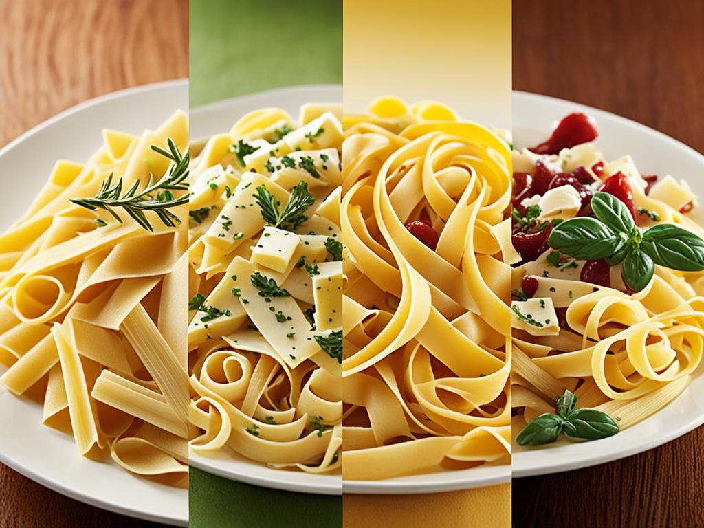 Is tagliatelle the same as egg noodles?