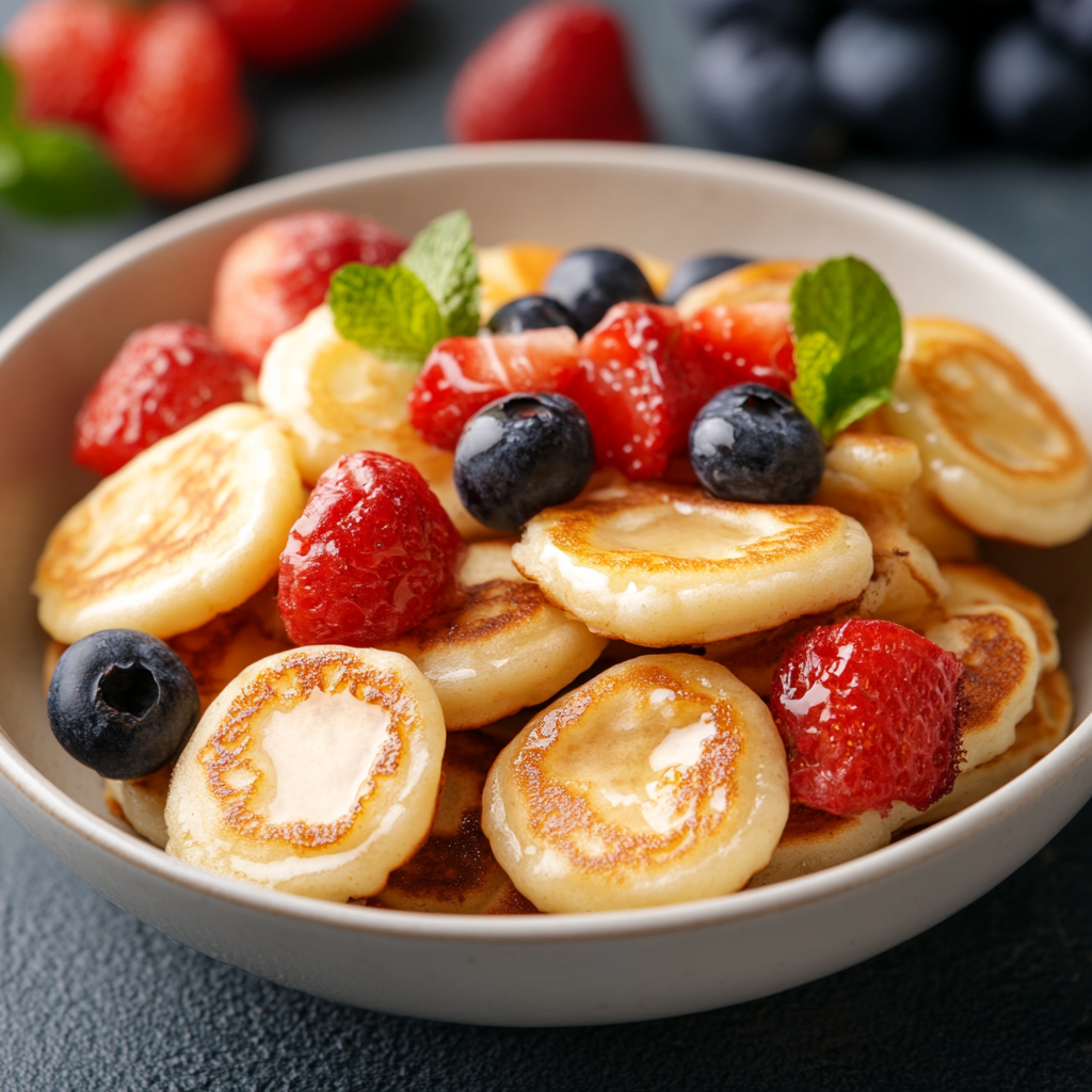 Mini Pancakes Recipe: A Comprehensive Guide to Bite-Sized Breakfast Bliss