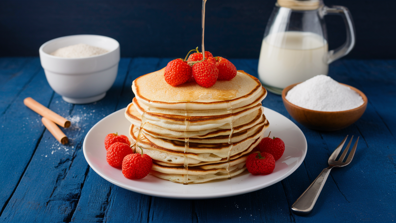 What is pancake mix made of?